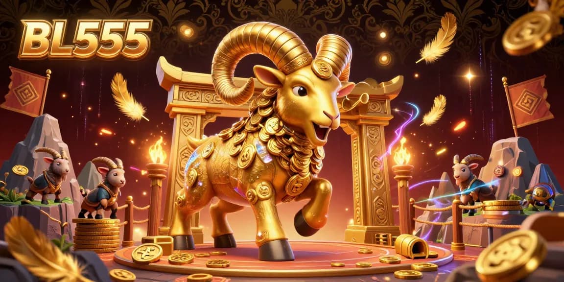Engage in thrilling gaming at BL555, showcasing vibrant characters and detailed casino elements.