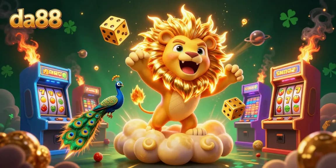 da88 energizes players with vibrant casino action, showcasing a magical gambling scene.