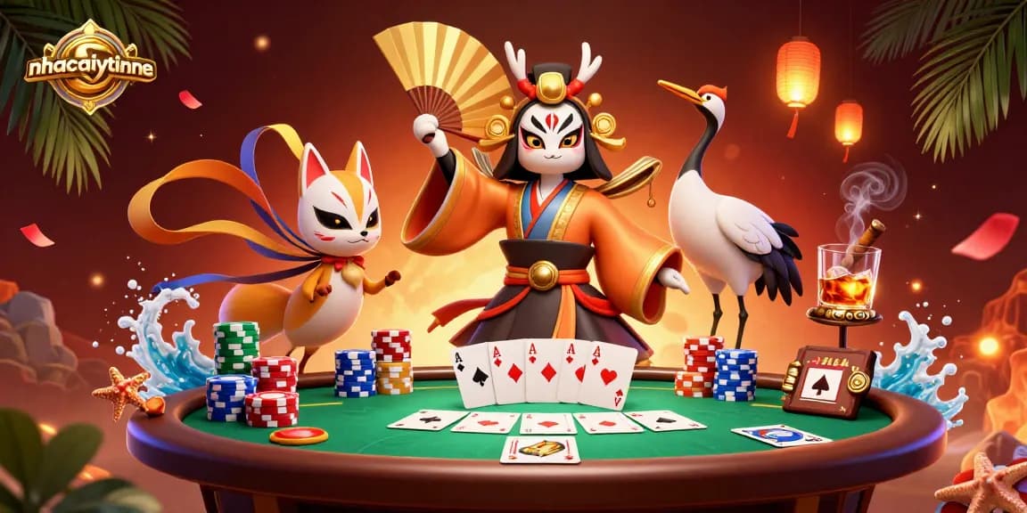 Experience thrilling gameplay at nhacaiuytinne with immersive poker action and vibrant characters.