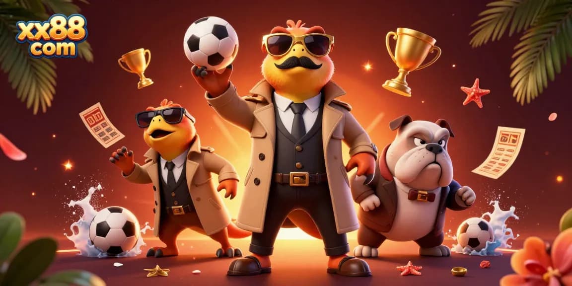 Join the thrilling sports betting experience at xx88 com with raptors in disguise in a vibrant casino setting.