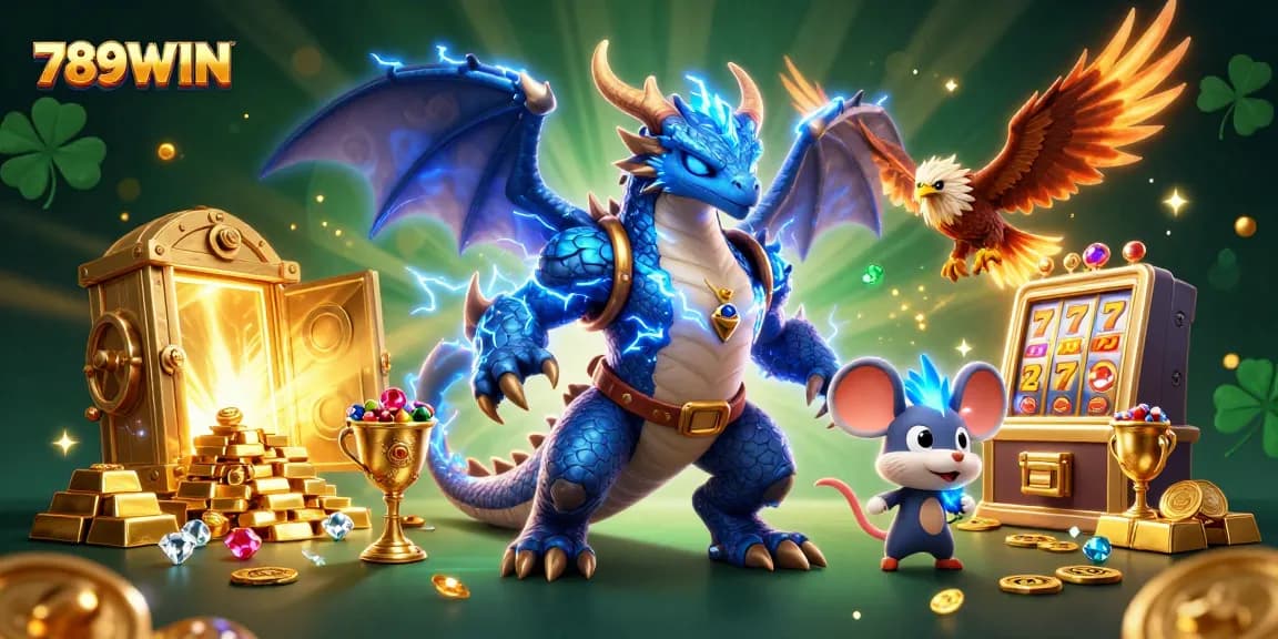 Spin and win big at 789WIN with thrilling jackpots and colorful slot reels lighting up the scene