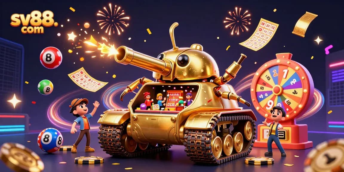 Experience winning moments at sv88. com with lively casino scenes and colorful game elements.