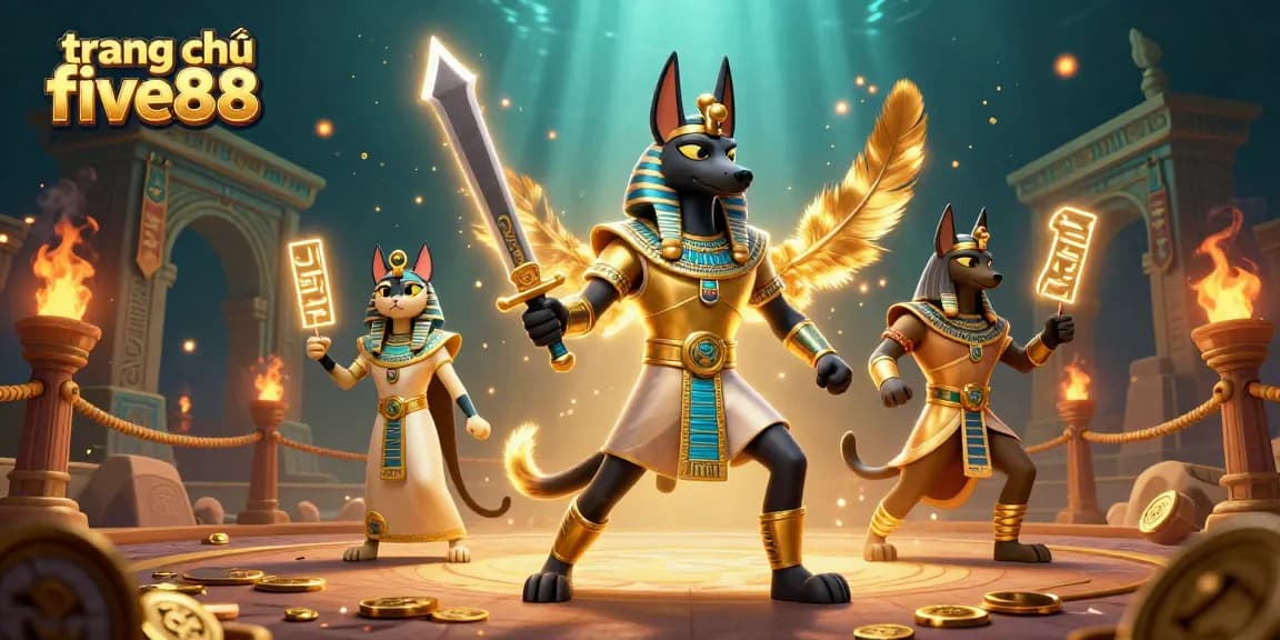 Engage with the exhilarating world of trang chủ five88 through vibrant gaming action featuring iconic symbols.