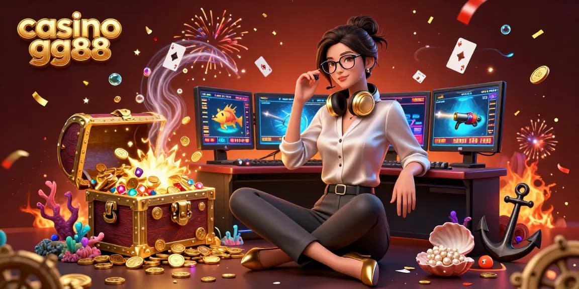 Experience the thrill of casino gg88 games in a vibrant 3D digital world filled with treasures.