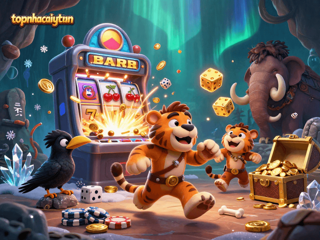 Engage with the topnhacaiuytinn casino experience featuring thrilling slot machines, dynamic gameplay elements, and captivating characters.