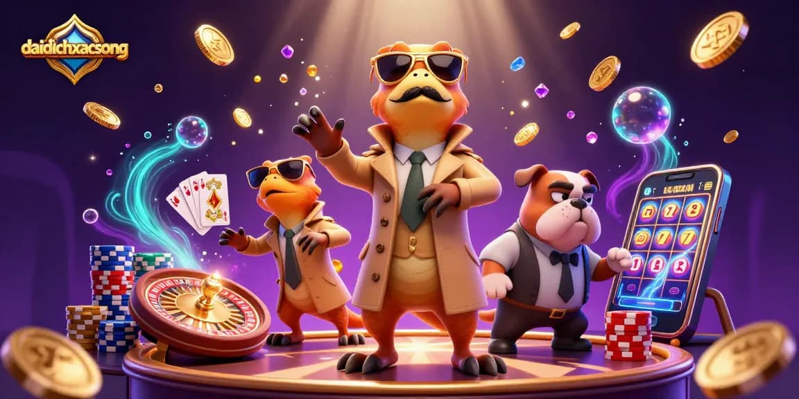 Experience thrilling gameplay in daidichxacsong as raptors creatively infiltrate a VIP casino lounge.