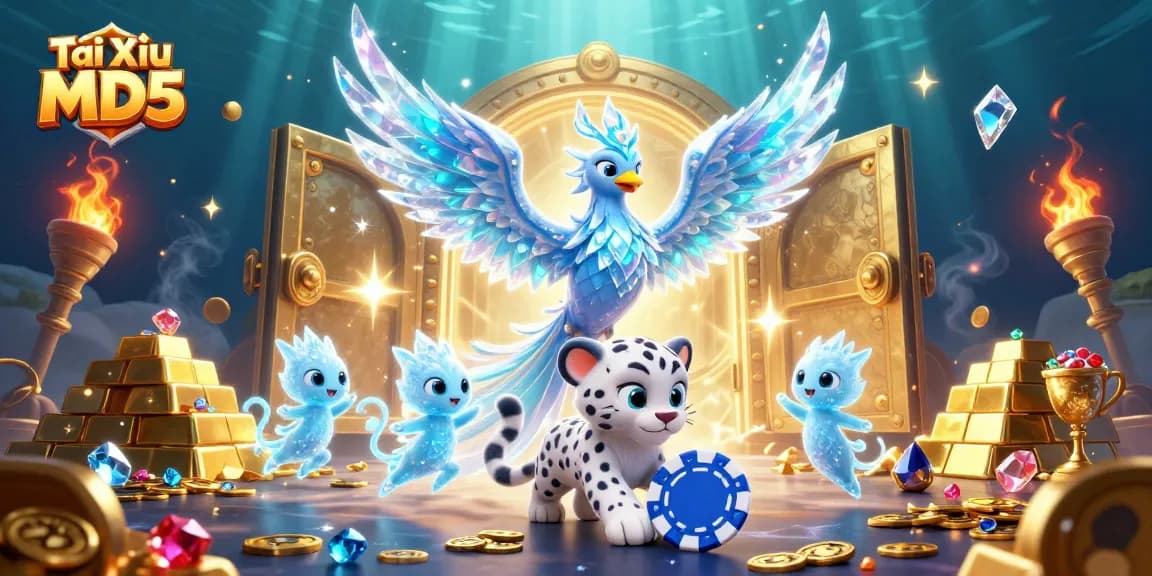 Bet on Tài Xỉu MD5 and unleash exciting wins with the vibrant casino elements.