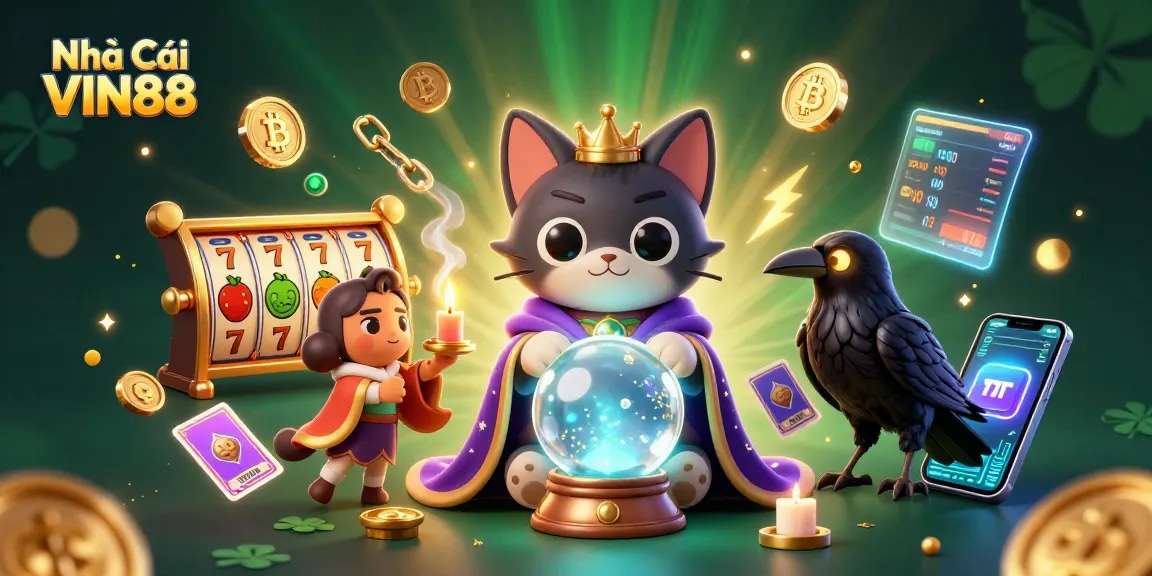 Spin to win with Nhả Cái VIN88's thrilling slot adventures and vibrant gaming elements!