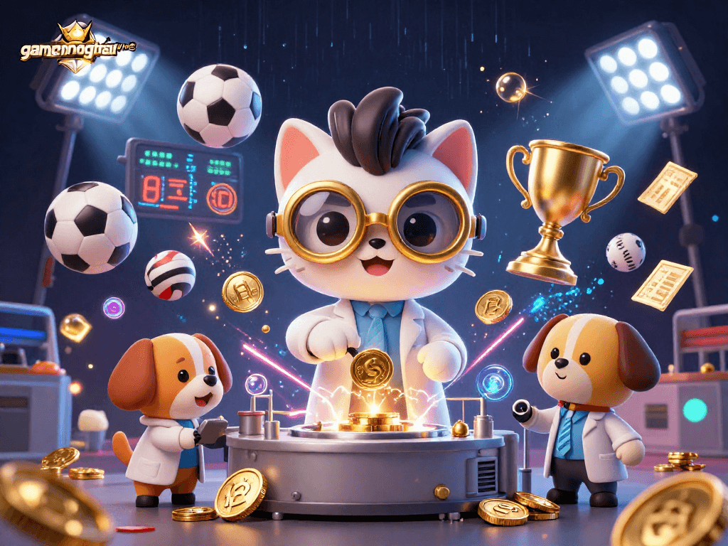 Bet on thrilling games at gamenongtraivuive with the exciting mad scientist theme.