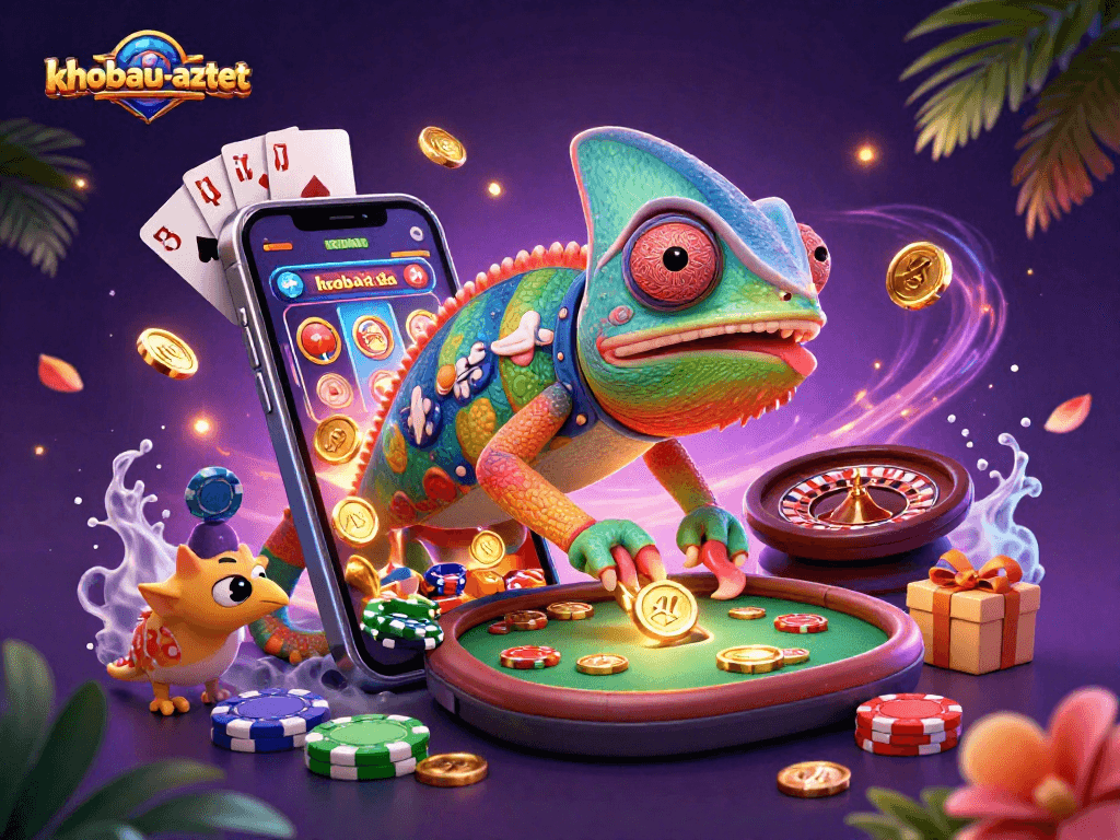 Experience khobau-aztec with vibrant 3D casino fun featuring engaging characters and dynamic gaming elements