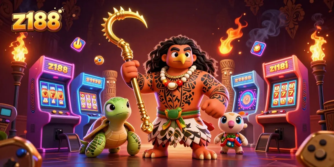 Experience the lively z188 casino atmosphere with vibrant arcade elements and colorful game features.
