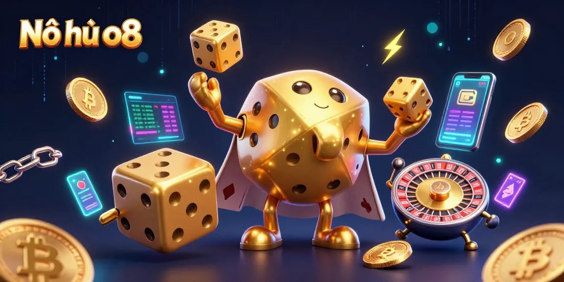 Experience Nổ hũ o8 and unlock massive jackpots with vibrant game symbols and thrilling casino action!