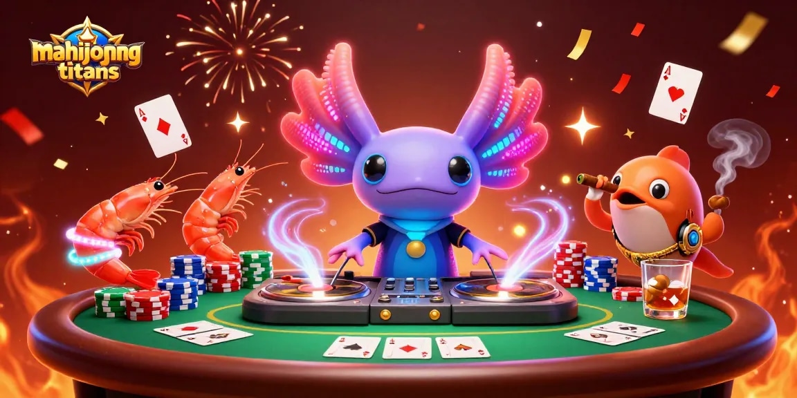 Experience mahjongtitans thrills with vibrant casino elements and dynamic underwater DJ set.
