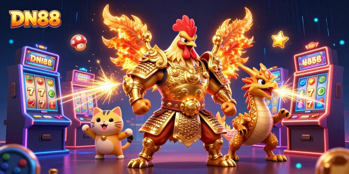 Win big at DN88 with vibrant arcade and casino games featuring exciting characters and rich visuals.