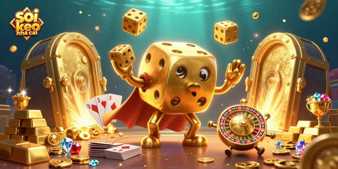 Engage with soi keo nha cai to explore dynamic betting strategies in a vibrant 3D casino scene.