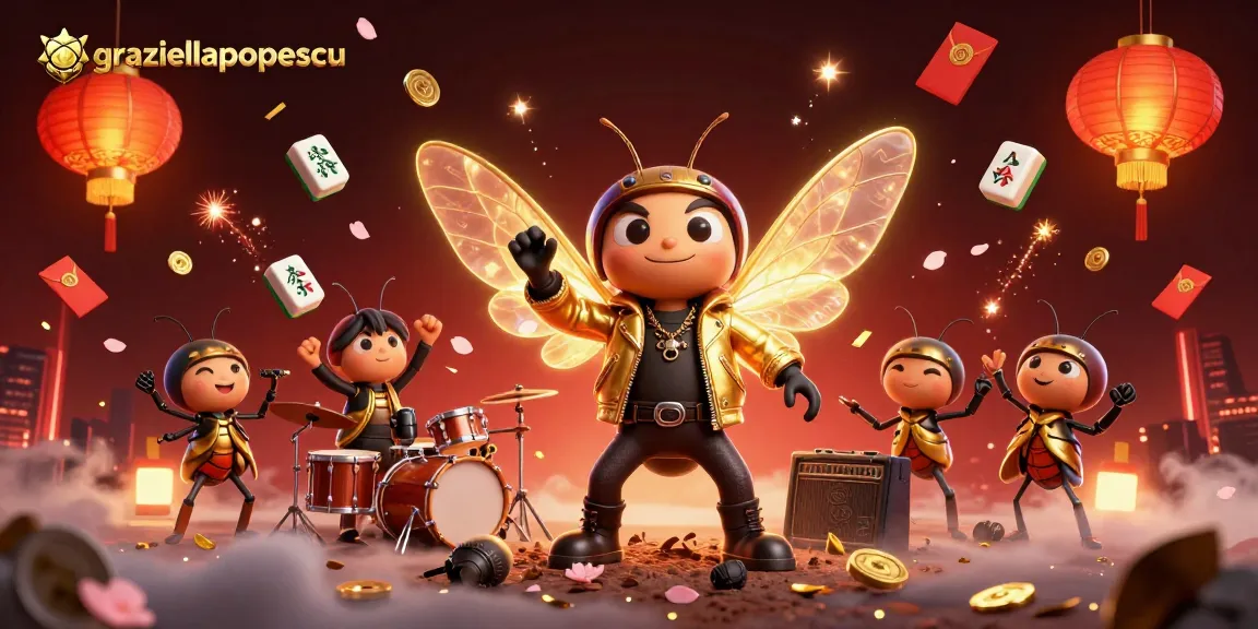 Experience excitement in graziellapopescu's vibrant casino world with electric characters and magical symbols.