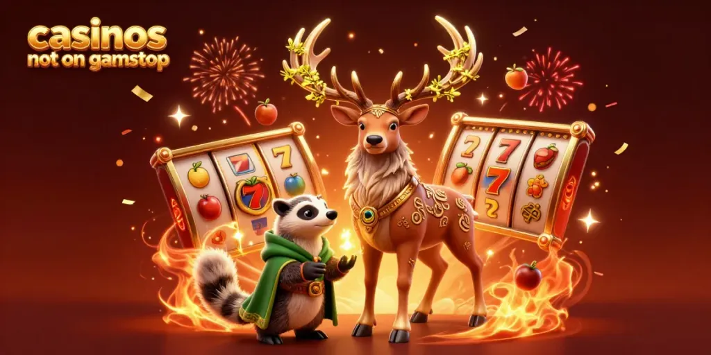 Experience vibrant gameplay at casinos not on gamstop with lively casino elements and magical characters.