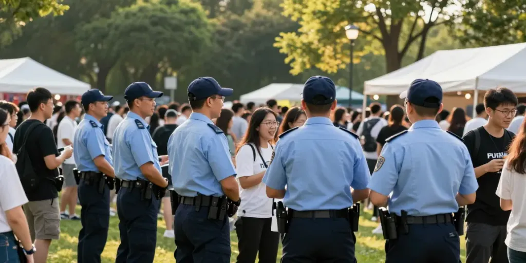 Event Security services by trusted providers ensuring safety at community events.