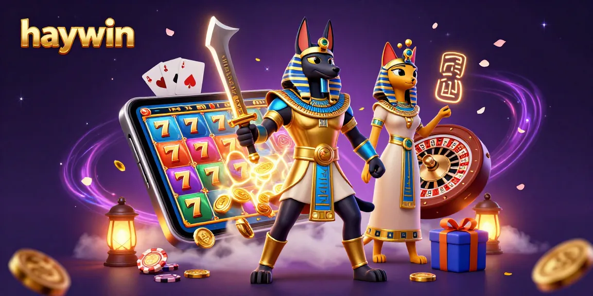 Experience thrilling gameplay with haywin's colorful slot games and vibrant characters.