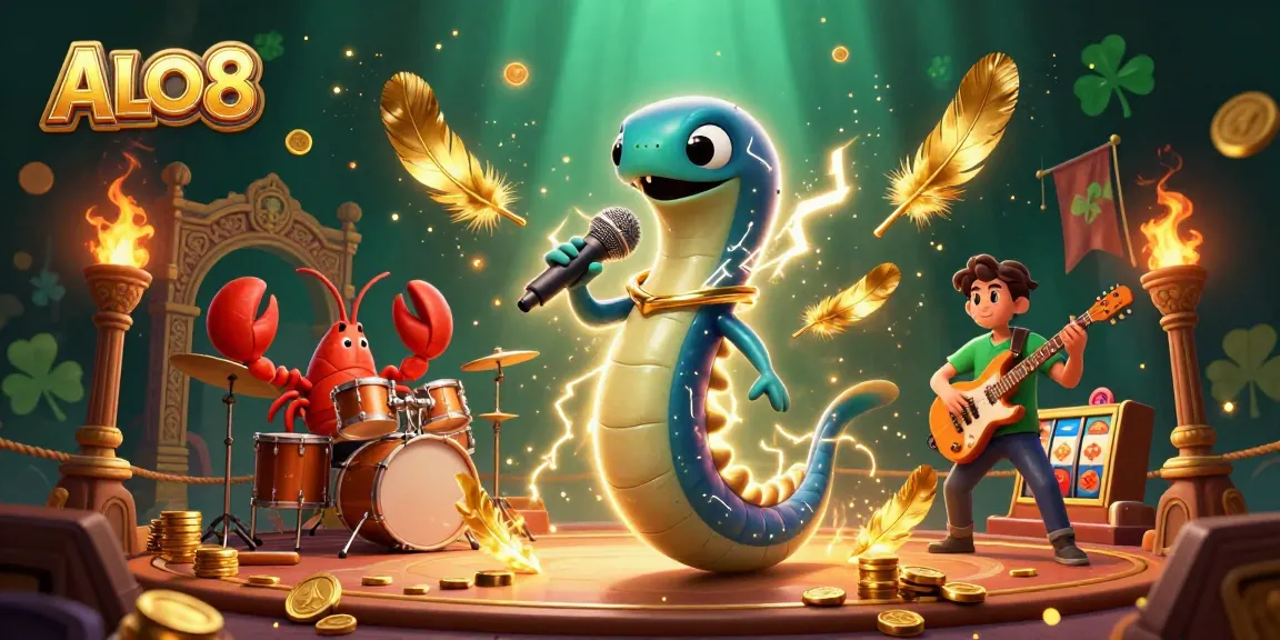 Players spin to win at ALO8's vibrant underwater casino stage with interactive characters.