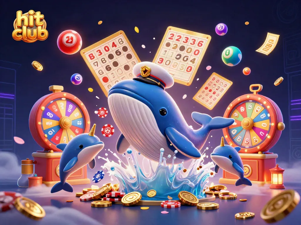 Experience excitement with hit club, as vibrant characters enjoy a wealth of casino-themed elements.