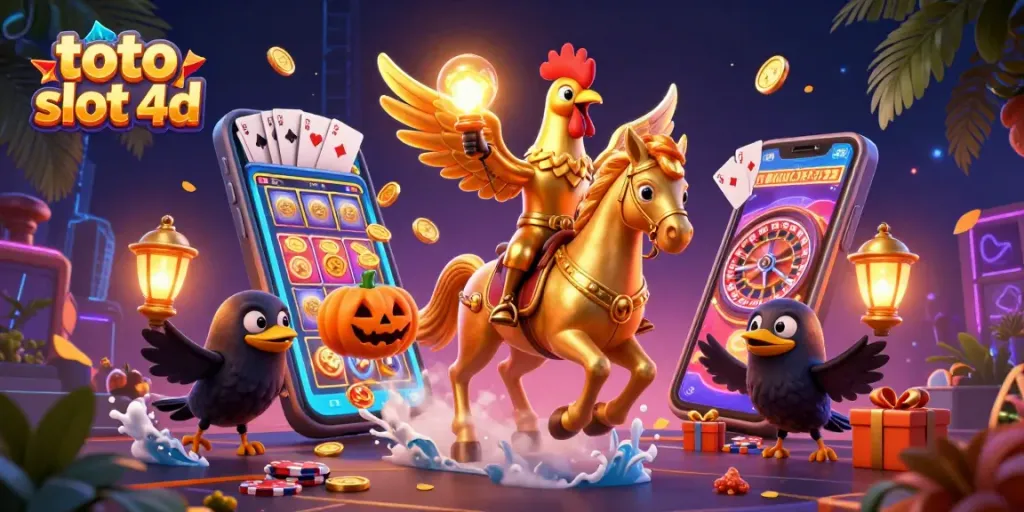 Experience thrilling gameplay with toto slot 4d, highlighting colorful slot reels and exciting casino elements.
