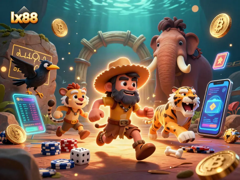Experience the thrilling lx88 casino action with caveman and sabertooth duo at games.