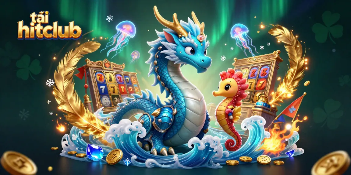 Experience the thrill of gaming and tải hitclub at this vibrant, adventurous online casino scene.