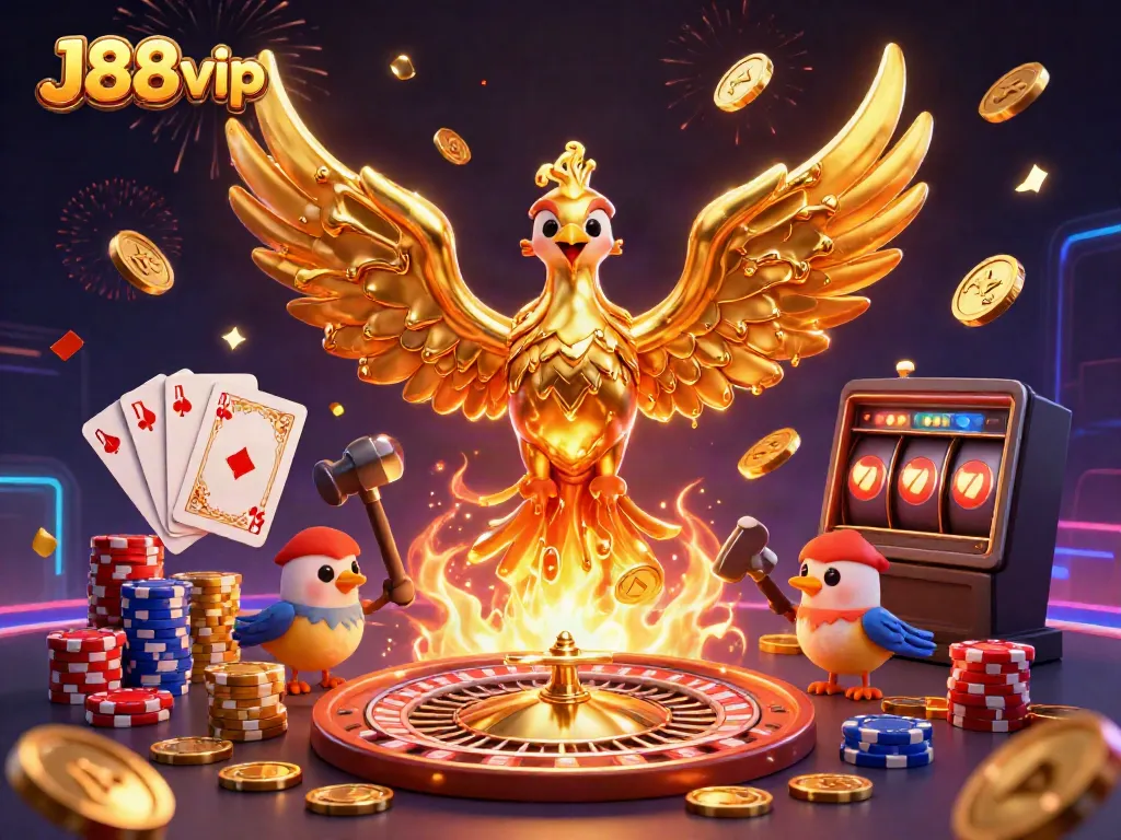 Experience thrilling gameplay with J88vip at the heart of a vibrant online casino scene.