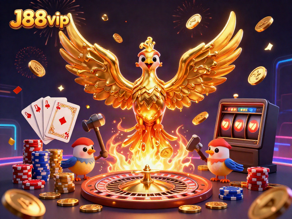 Experience thrilling gameplay with J88vip at the heart of a vibrant online casino scene.