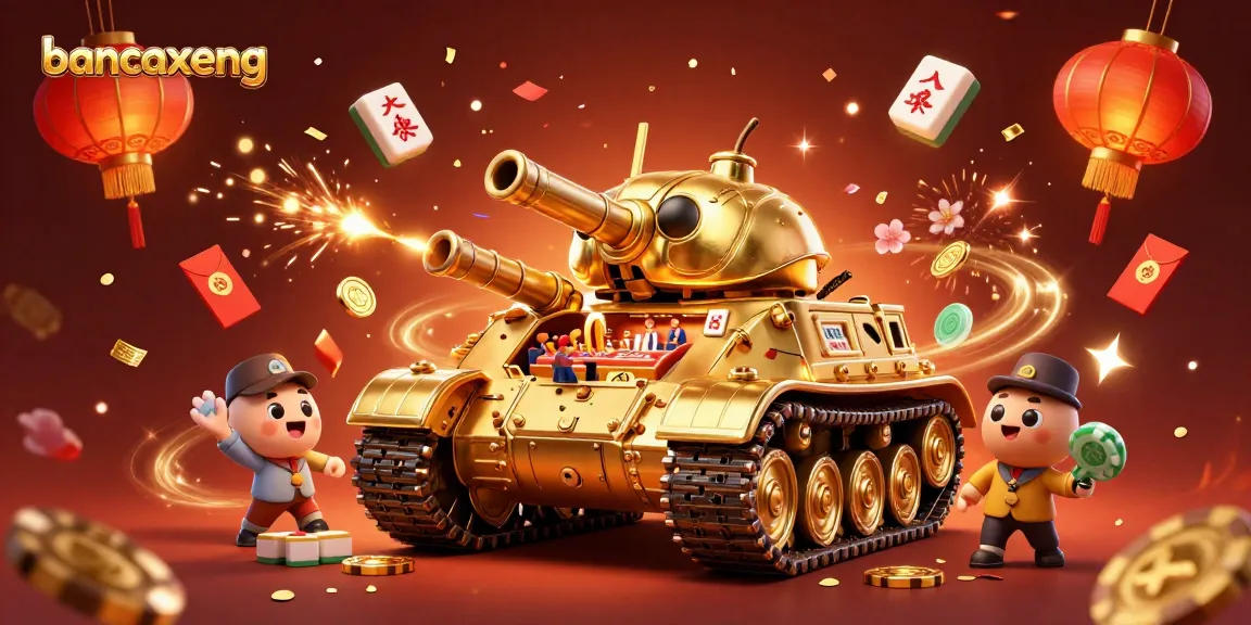 Bancaxeng players enjoy a vibrant casino experience amidst floating decorations and confetti.