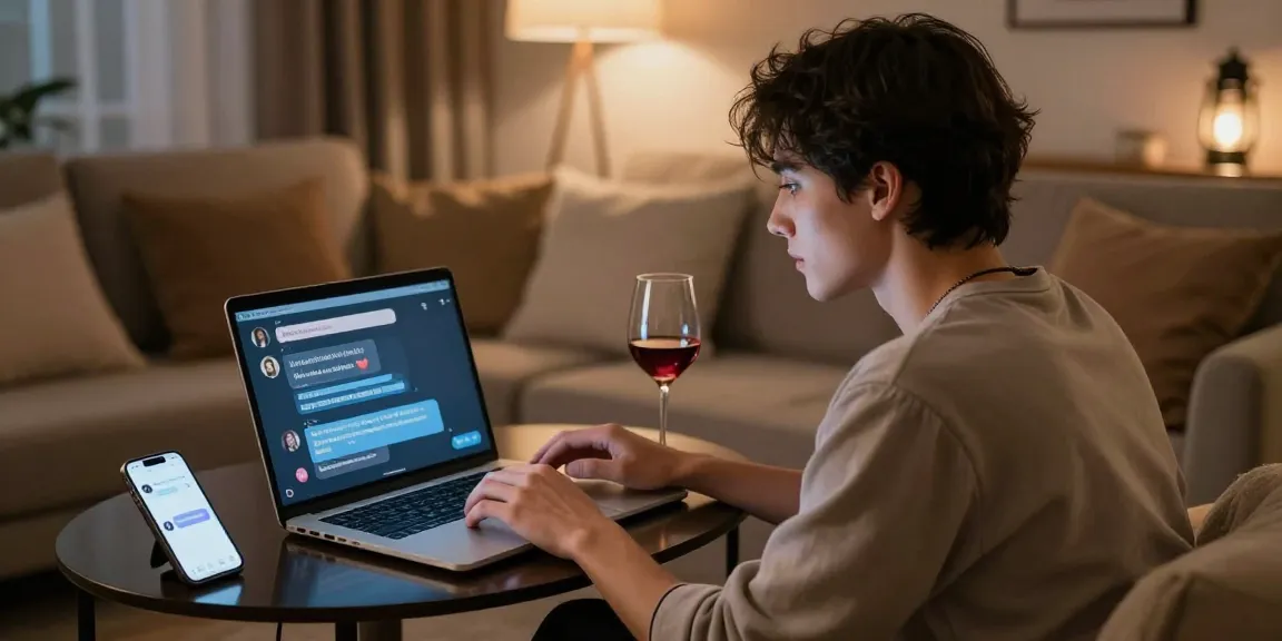 Engaging chat with a seductive AI avatar in a cozy setting, exploring sluts ai interaction.