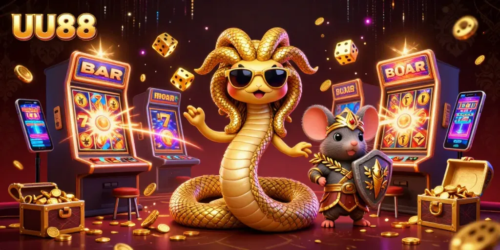 Experience the thrilling UU88 casino adventure with Medusa and a warrior mouse amidst explosive jackpots!