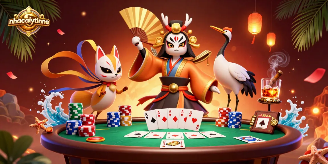 Experience thrilling gameplay at nhacaiuytinne with immersive poker action and vibrant characters.