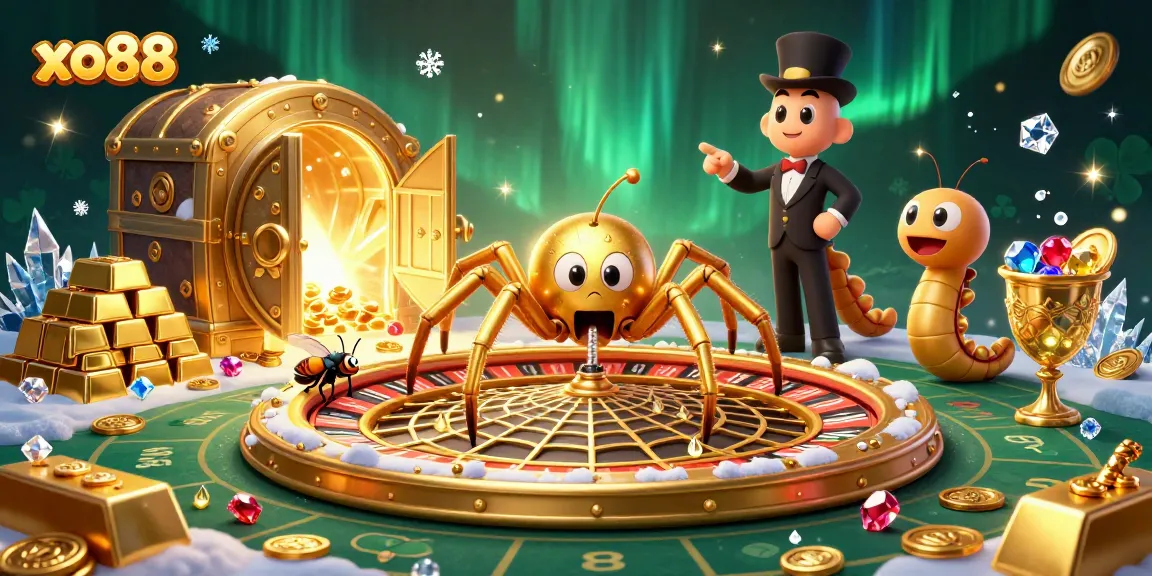 Spin the roulette web at xo88, where thrilling bets meet vibrant casino treasures.