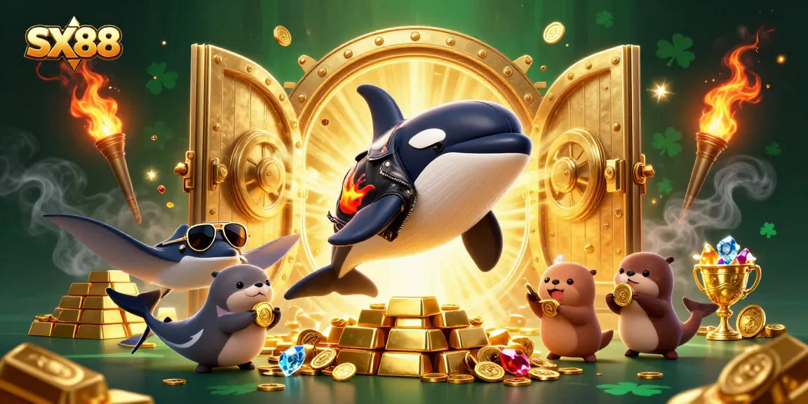 SX88 players enjoy rich rewards and gaming action with our 3D casino characters and treasures.