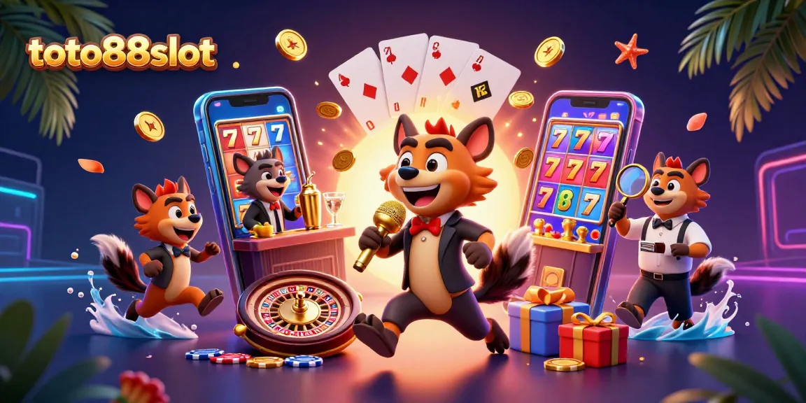 Experience thrilling gameplay with toto88slot as animated hyenas run a comedy casino club.