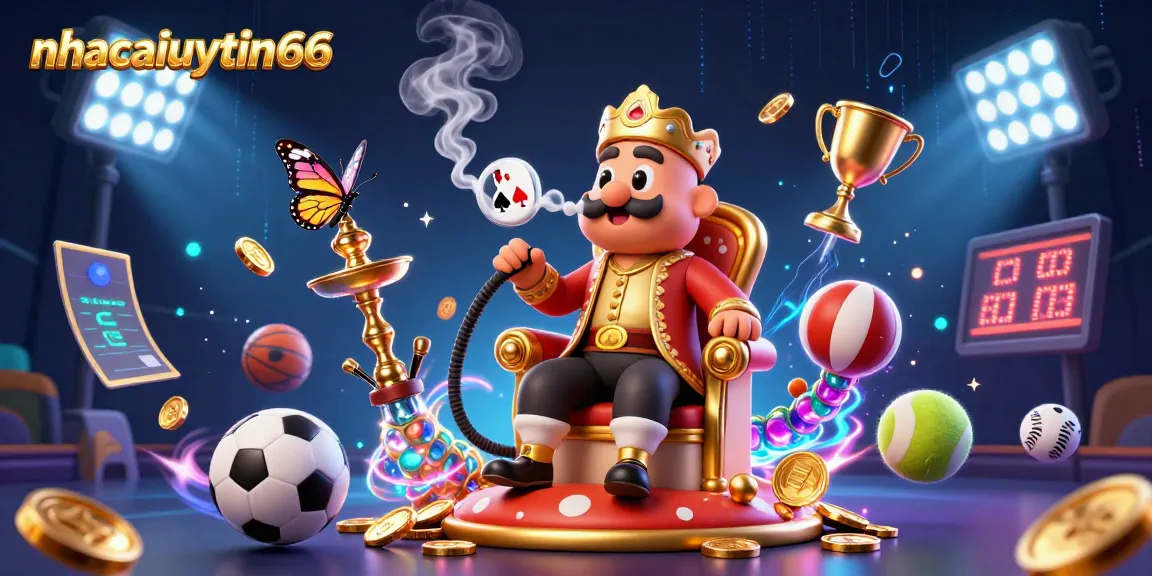 Experience thrilling gambling action with nhacaiuytin66 showcasing a dynamic casino scene bursting with excitement.