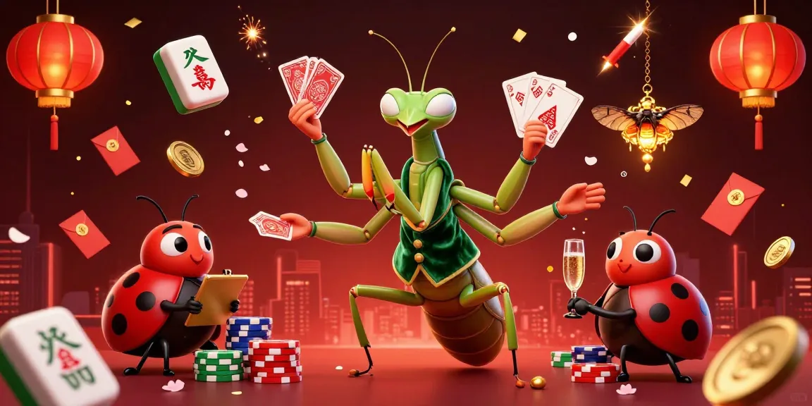 Experience thrilling mahjong action with dynamic scenes of gameplay and vibrant casino elements.